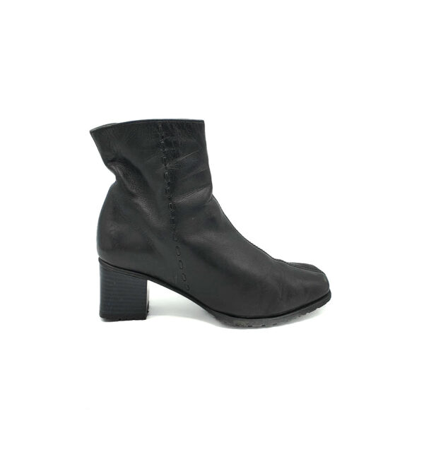 Botine dama Ara 38 , piele , negru - imagine 1