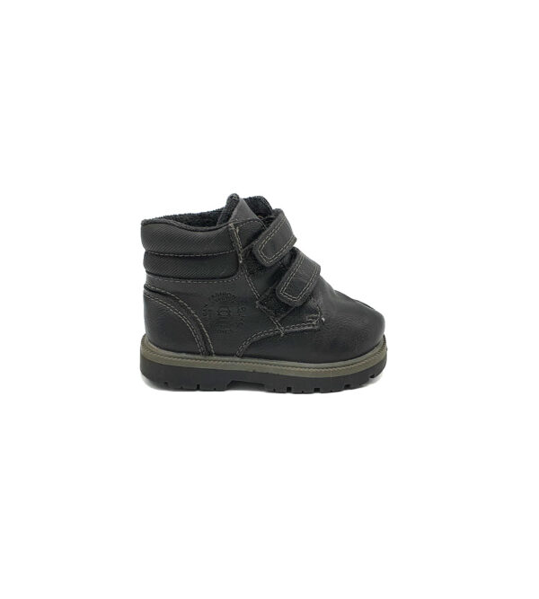 Ghete copii Sport 21 , imitatie piele , negru - imagine 1