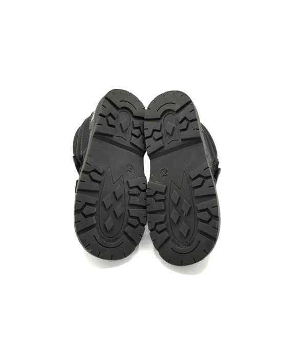 Ghete copii Sport 21 , imitatie piele , negru - imagine 3