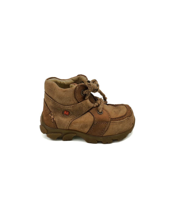 Ghete copii Elefanten 21 , piele , maro - imagine 1