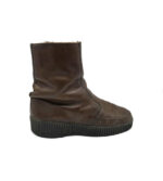 Cizme dama Alaska 41 , piele , maro , imblanite