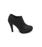 Botine dama Cityline 38 , material textil , negru
