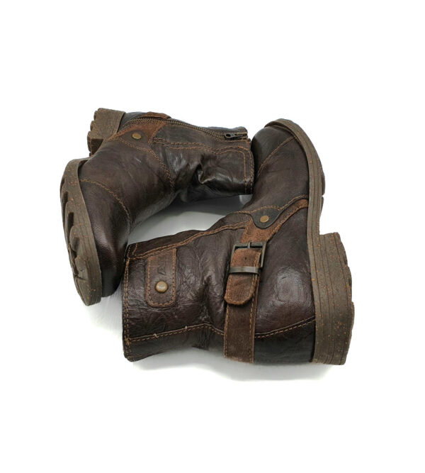 Cizme barbati AM 40 , piele , maro , imblanite - imagine 4