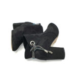 Botine dama 38 , material textil , negru - imagine 4