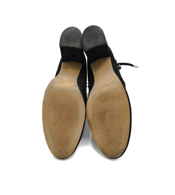 Botine dama 38 , material textil , negru - imagine 3