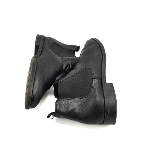 Botine dama Schuhengel 38 , piele , negru - imagine 4