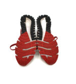 Adidasi dama 40 material textil , rosu negru - imagine 5