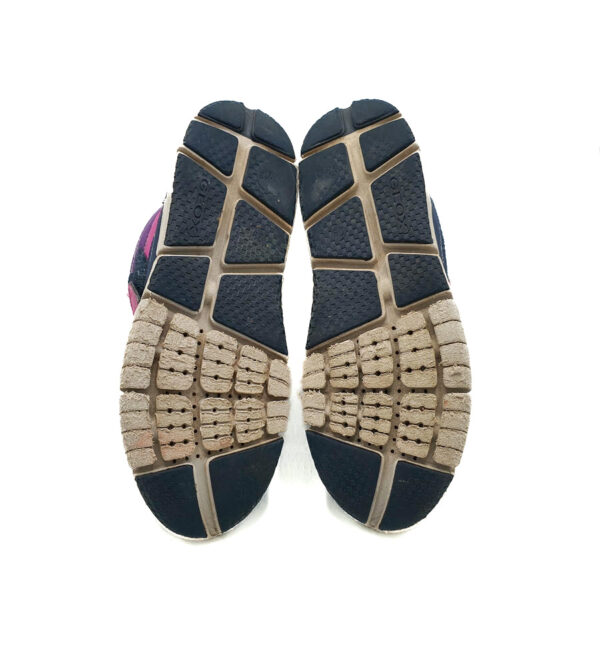 Ghete copii Geox 29 , material textil , imitatie piele , bleumarin roz - imagine 3