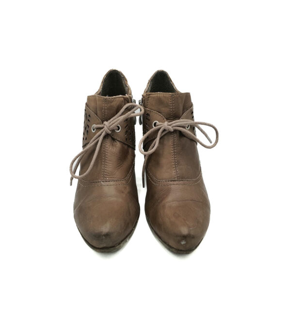 Pantofi dama Tamaris 40 piele , imitatie de piele , maro - imagine 3