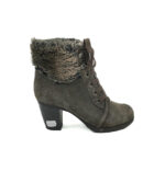 Botine dama Tamaris 40 piele , gri