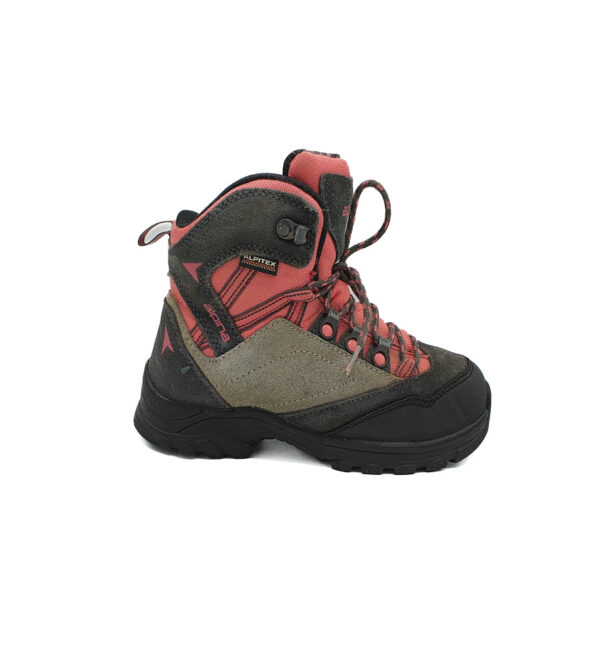 Ghete dama Alpina 33 piele intoarsa , material textil , negru , waterproof - imagine 1