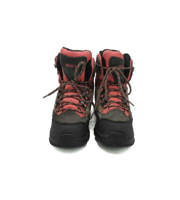 Ghete dama Alpina 33 piele intoarsa , material textil , negru , waterproof - imagine 3