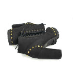 Botine dama Fashion 39.5 material textil , negru - imagine 4