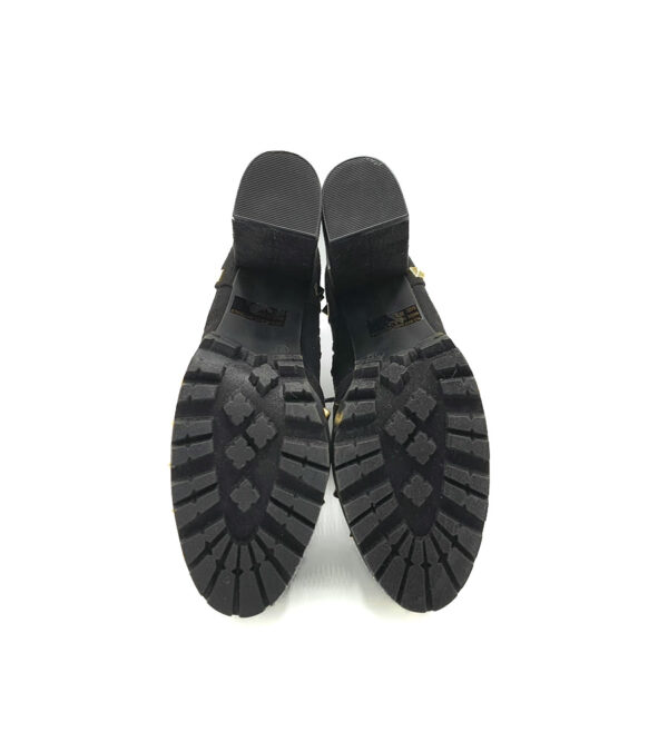 Botine dama Fashion 39.5 material textil , negru - imagine 5