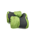 Cizme copii 24 material textil , alte materiale , negru verde - imagine 4