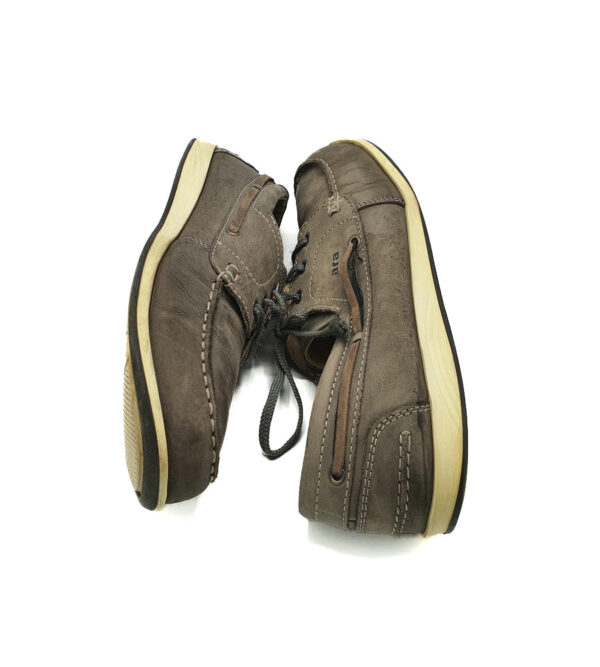 Mocasini barbati Ara 45 piele , gri - imagine 4