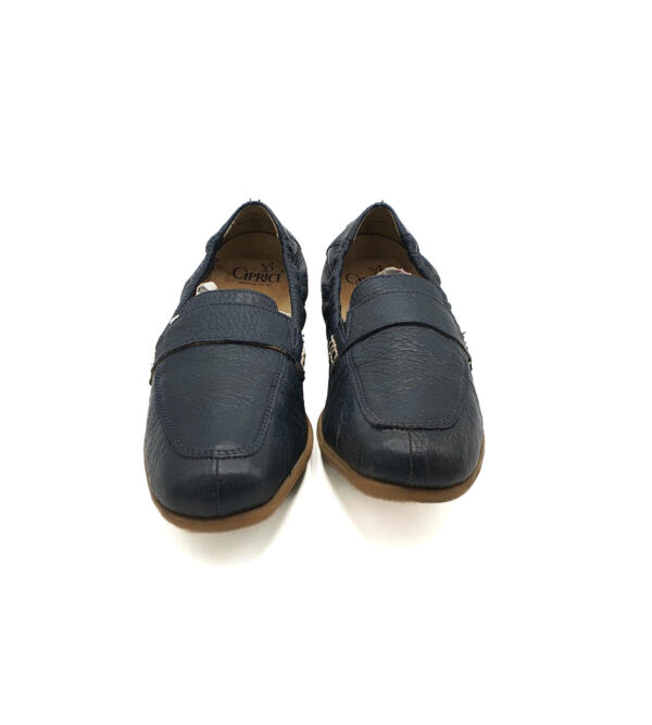 Mocasini dama Caprice 41 , piele , bleumarin - imagine 5