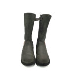 Cizme copii Friboo 27 imitatie de piele , gri - imagine 3