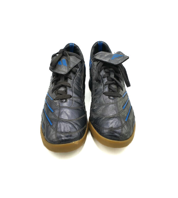 Adidasi barbati Adidas 46 imitatie de piele , albastru negru - imagine 3