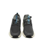Adidasi dama 36 material textil , imitatie de piele , negru gri - imagine 3