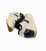 Adidasi dama Botinelli 38 imitatie de piele , alb (talpa fals ) - imagine 4
