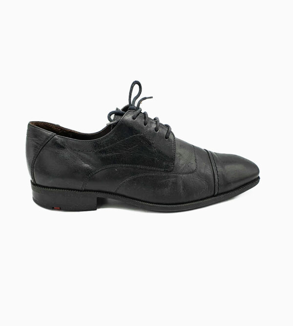 Pantofi barbati  Lloyd 43 piele , negru - imagine 1