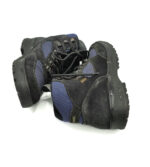 Ghete dama Meindl 38 , piele intoarsa , material textil , negru albastru , Gore-TEX - imagine 4