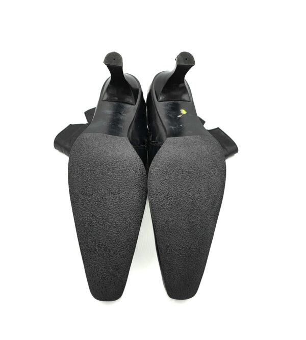 Cizme dama 38 , piele , negru - imagine 3