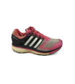 Adidasi dama Adidas 39 , material textil , imitatie piele , negru roz