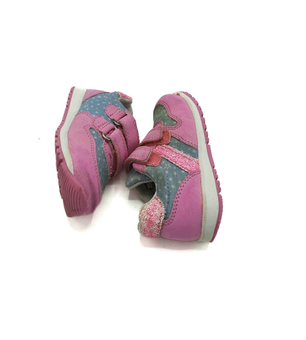 Adidasi copii Cupcake 21 imitatie de piele , material textil , roz - imagine 4