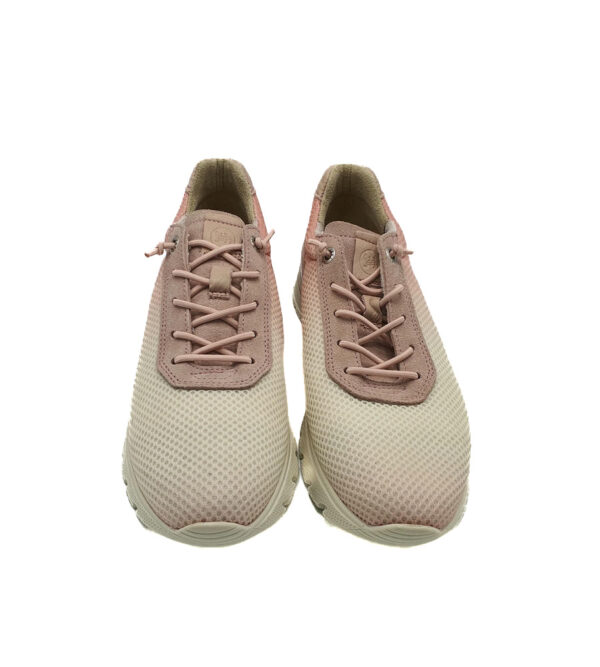 Adidasi dama Salamander 37 , material textil , alb roz - imagine 5