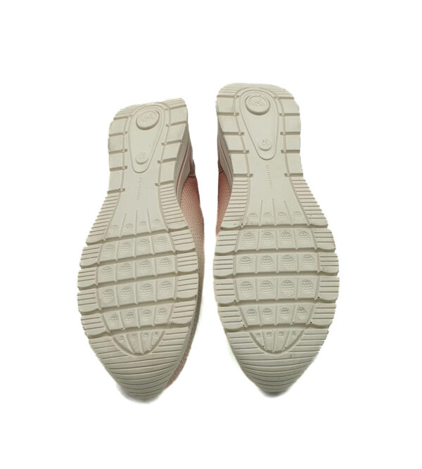 Adidasi dama Salamander 37 , material textil , alb roz - imagine 3