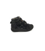Ghete copii 24 piele , imitatie de piele , negru