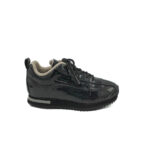 Adidasi dama Slam 37 imitatie de piele , negru