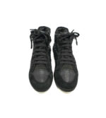 Adidasi dama Geox 37 , piele intoarsa , piele , imitatie piele , negru - imagine 5