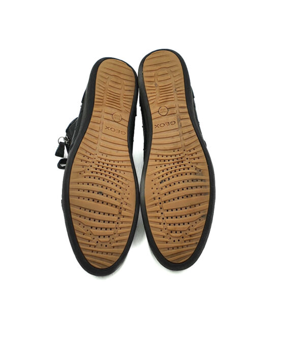 Adidasi dama Geox 37 , piele intoarsa , piele , imitatie piele , negru - imagine 3