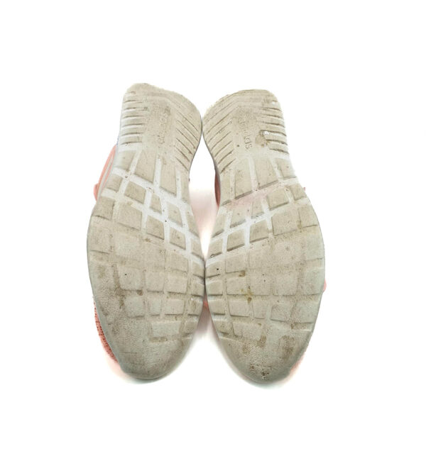 Adidasi dama Adidas 38 , material textil , alb portocaliu - imagine 3