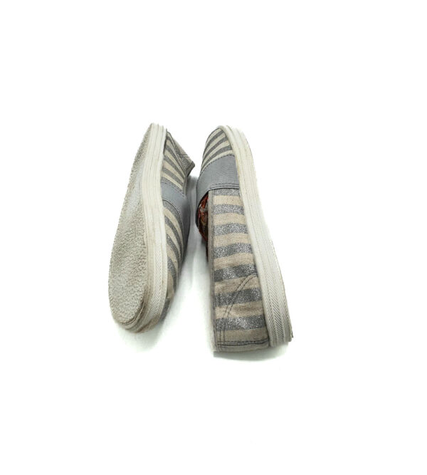 Espadrile dama Blue Motion 37  material textil , alb gri - imagine 4