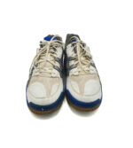 Adidasi barbati Asics 46 imitatie de piele , material textil , alb abastru - imagine 3