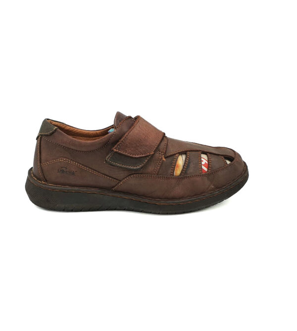 Pantofi barbati Light Walk 42 piele , maro - imagine 1