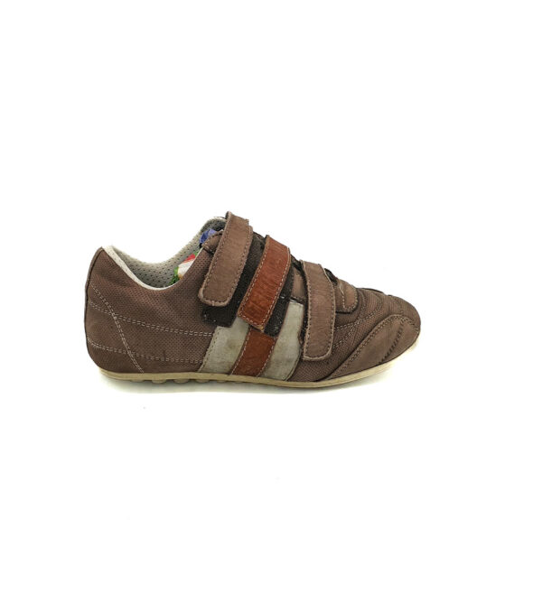Adidasi copii Bikkembergs 35 piele , imitatie de piele , maro - imagine 1