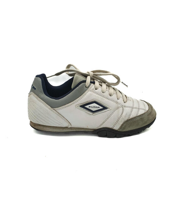 Adidasi dama Jump 37 piele  , imitatie de piele , alb gri - imagine 1