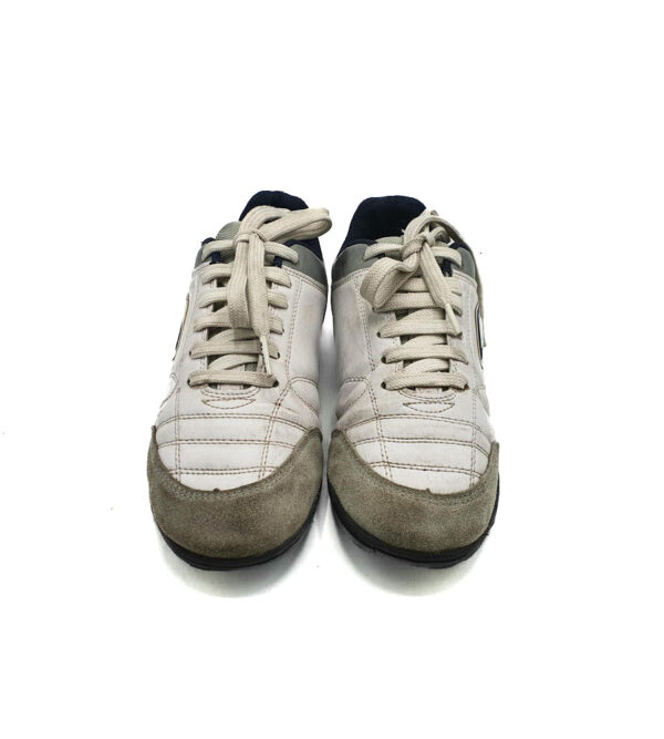 Adidasi dama Jump 37 piele  , imitatie de piele , alb gri - imagine 3
