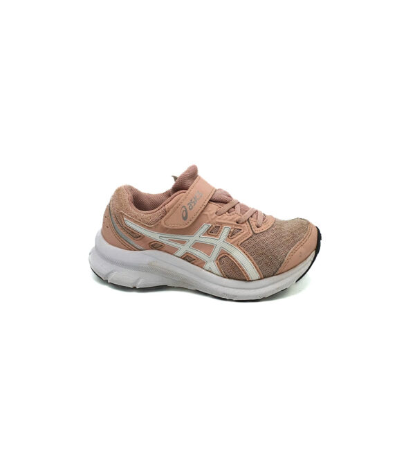 Adidasi copii Asics 30 , imitatie piele , material textil , roz alb - imagine 1