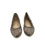 Balerini dama Laura 40 material textil , maro - imagine 3