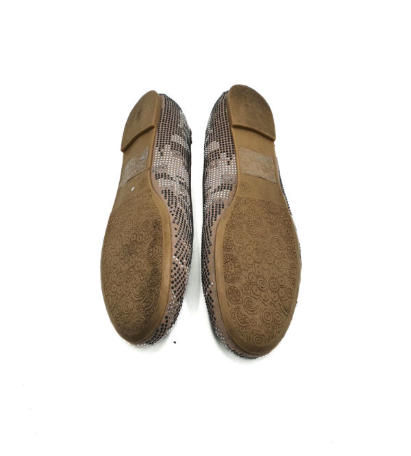Balerini dama Laura 40 material textil ,  maro - imagine 5
