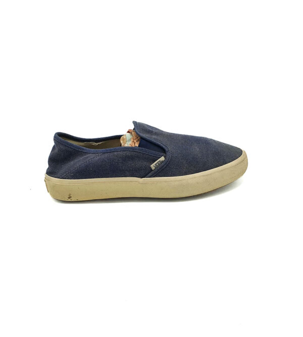 Tenisi barbati Vans 44 material  textil , albastru - imagine 1
