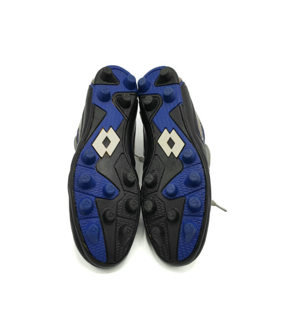 Adidasi copii Lotto 37 imitatie de piele , negru albastru - imagine 5