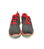 Adidasi dama Skechers 39 material textil , gri - imagine 3