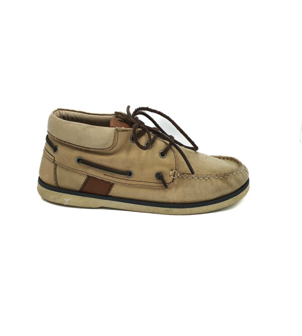 Ghete barbati Mexx 44 piele , crem - imagine 1